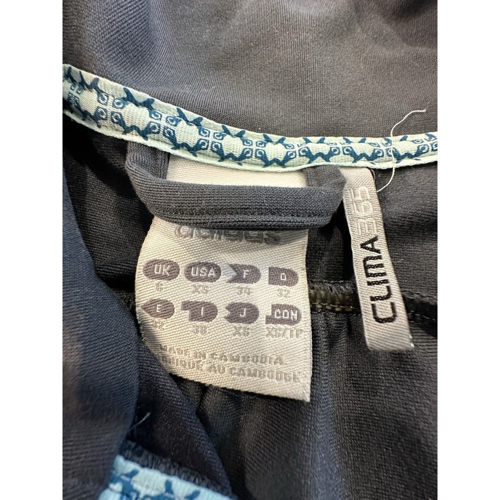 Adidas Womens Jacket Clima365 LightWeight Size XS Black Full Zip High Collar EUC - Picture 8 of 10